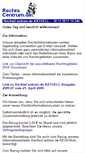 Mobile Screenshot of aktuell.rechtscentrum.de